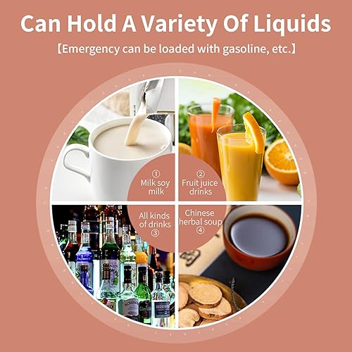Miniatura 4 de DEIRIS Tanque de agua portátil para campamento contenedor de agua de viaje con grifo, jarra de almacenamiento de agua para senderismo y