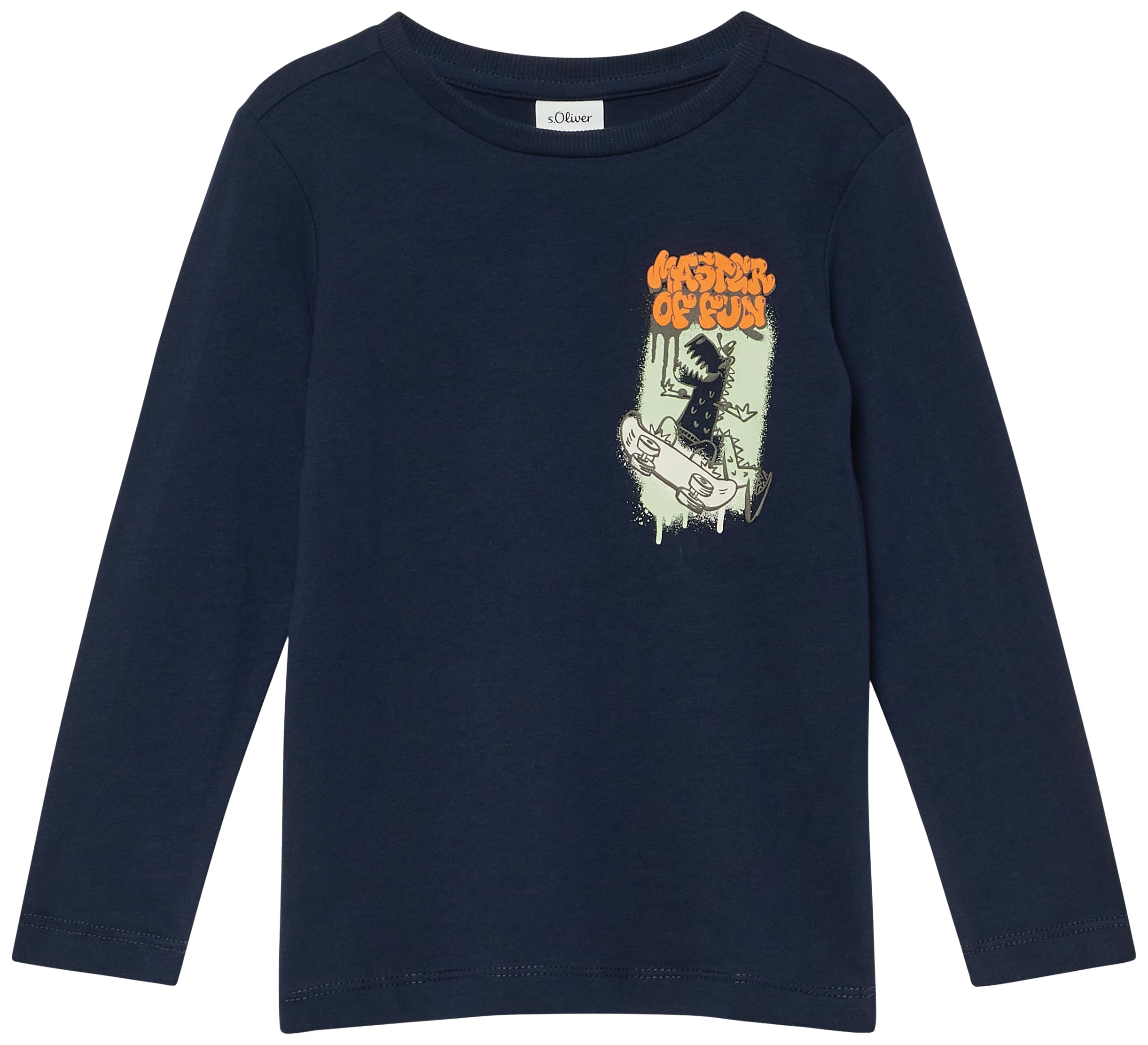 s.Oliver Junior Jungen 2170158 T-Shirt Langarm