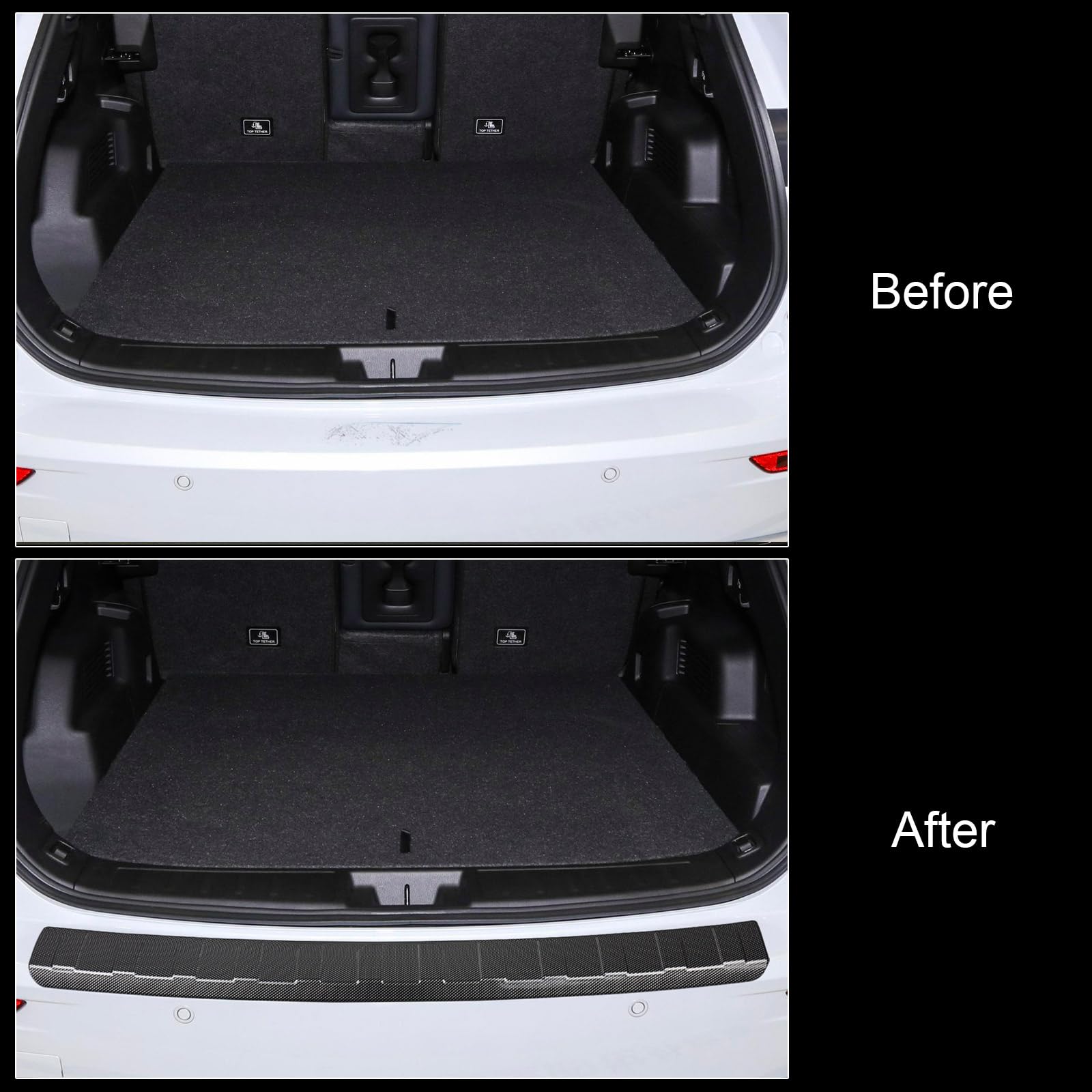 Protection Pare-chocs Arrière Pour Mitsubishi Outlander PHEV 2018-2025 - Autocollante Anti-rayures