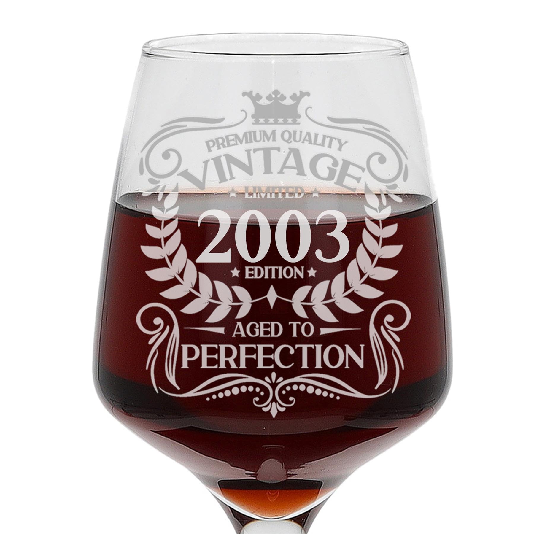 53rd Birthday Wine Glass - Vintage 1973 Gift -17