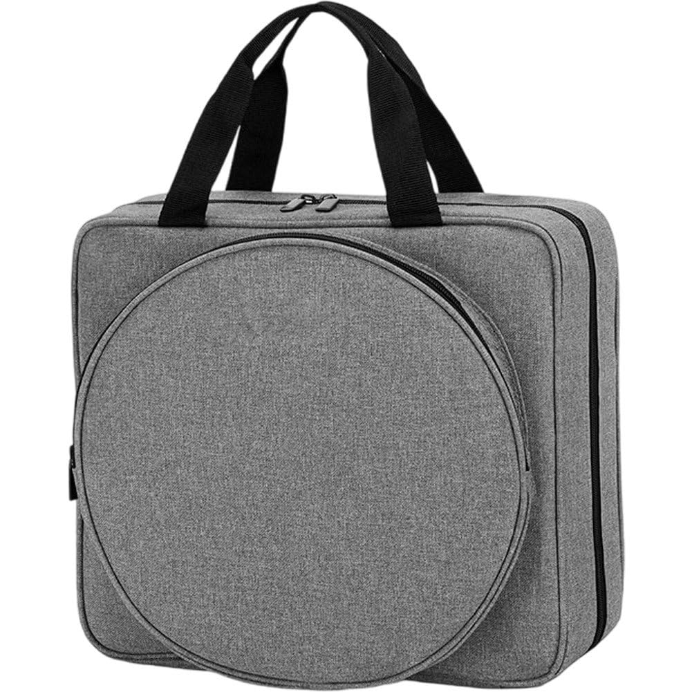 Sewing Kit Storage Bag Sewing Thread Holder Crochet Hook Case with Handle Fashion Sewing Organizer Bag for Various Crochet Needles