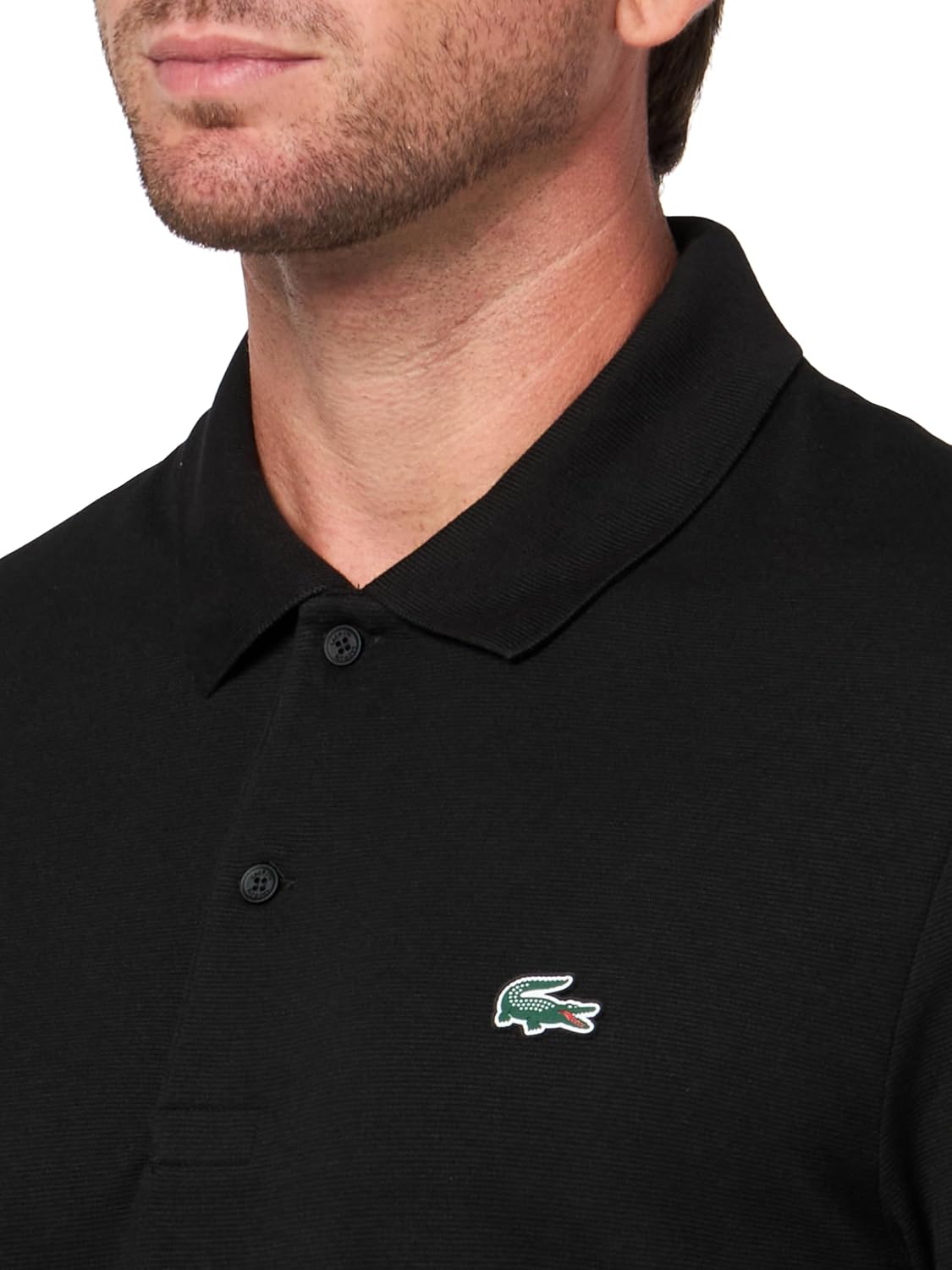 Lacoste Mens Regular Fit Cotton Blend Polo - Image 3
