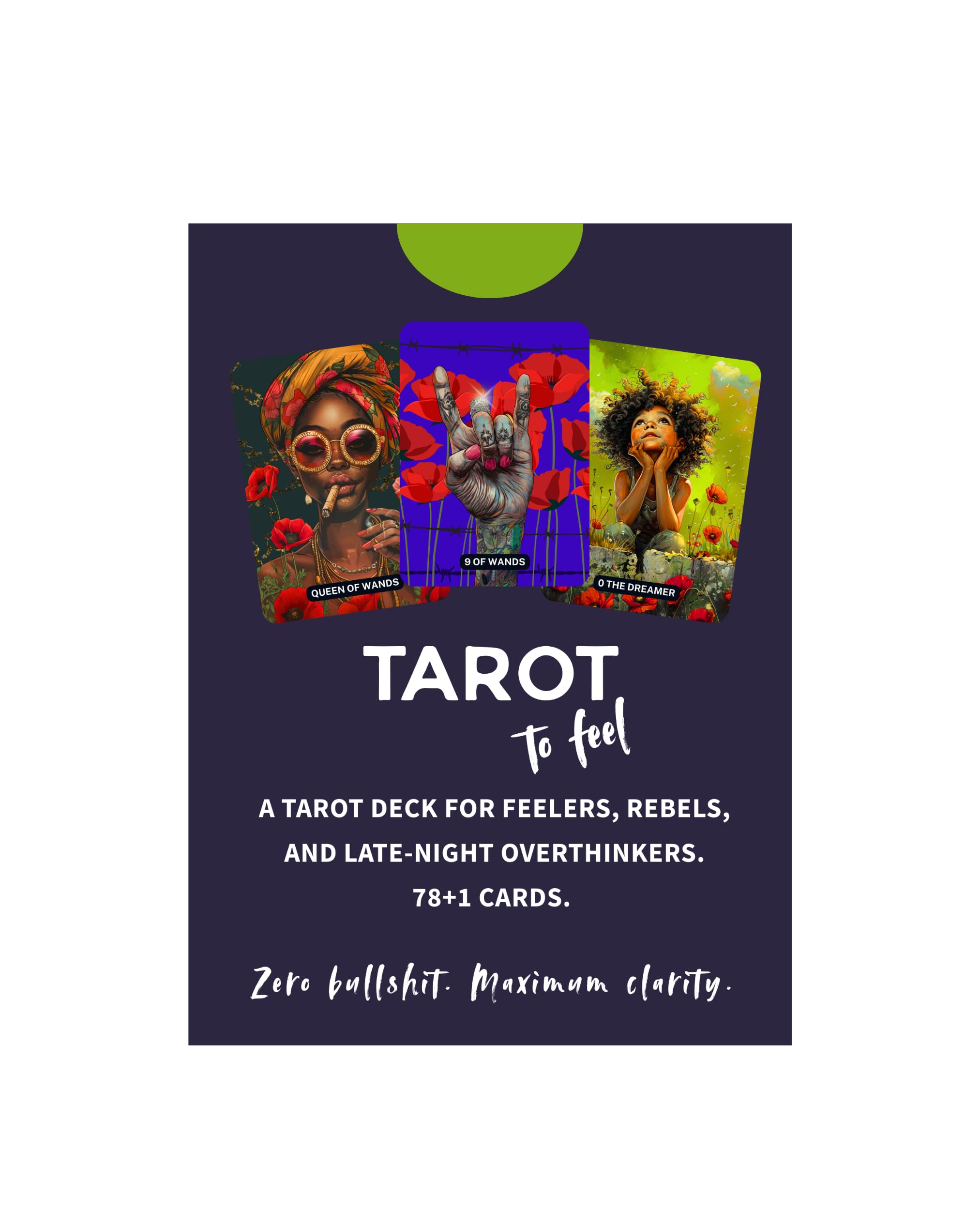 Tarot To Feel – 78 Cartas + 1 Bonus, Formato Bolsillo 63×88 Mm, Acabado Mate, Diseño De Mila Charles Para Claridad Y Autorreflexión