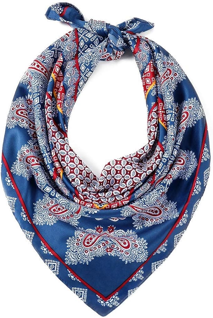 satin scarf top handle bolsa