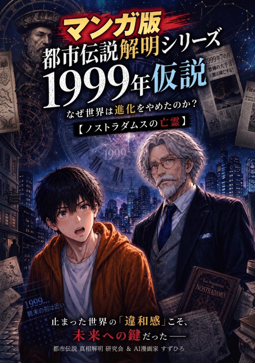1999年仮説: マンガ版 都市伝説解明シリーズ なぜ世界は進化をやめたのか？ 【ノストラダムスの亡霊】