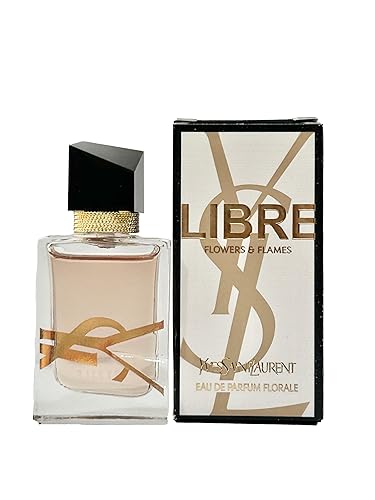 Yves Saint Laurent YSL LIBRE FLOWERS & FLAMES EDP FLORALE Mini Perfume LE PARFUM Splash On - 7.5 ml / 0.25 Fl Oz