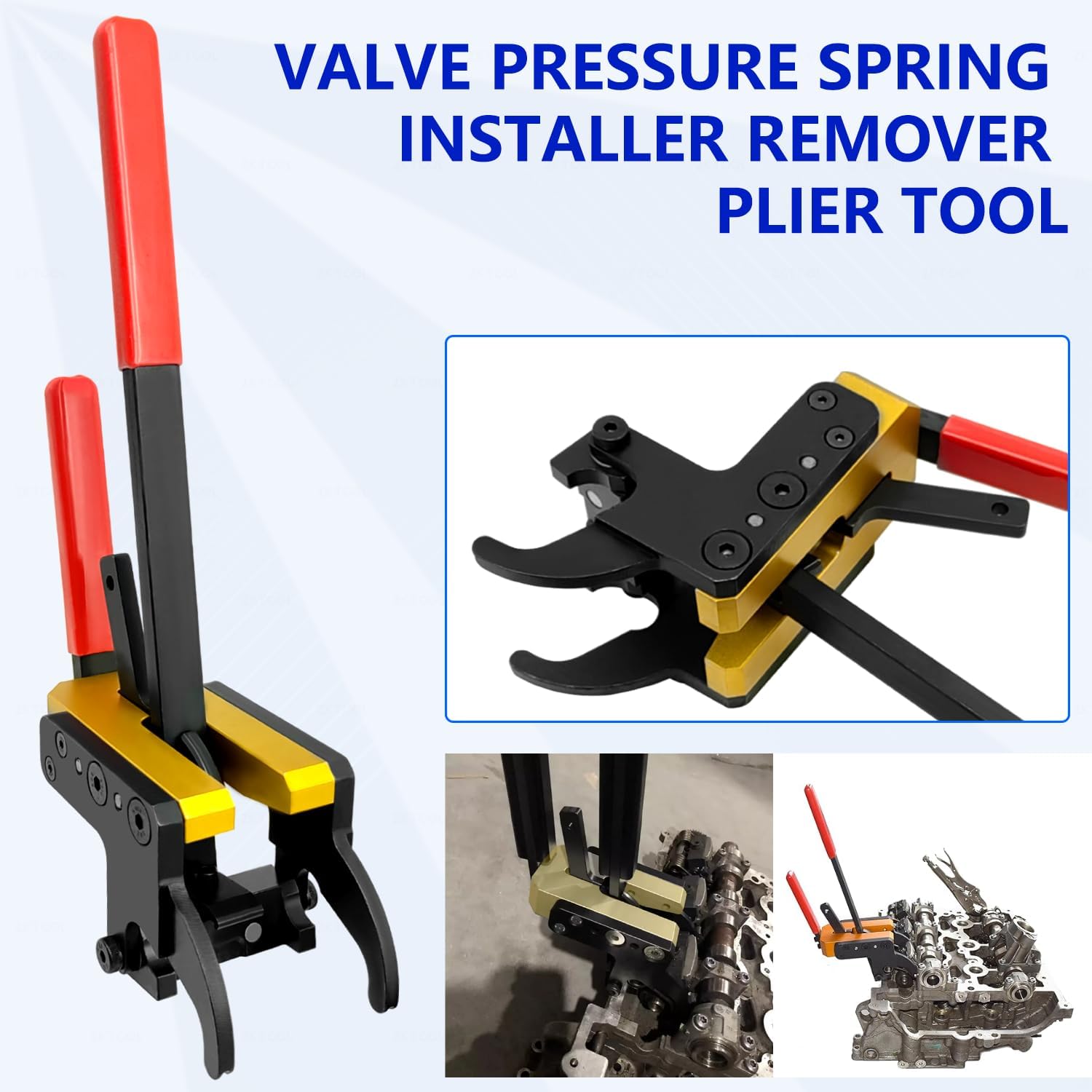 ZKTOOL Valve Pressure Spring Installer Remover Tool Plier Kit,Valve Spring Installer and Remover,Intermediate Levers Remover/Installer, Fit for BMW B38, B48 Engines,OEM(2359088, 2359089)…