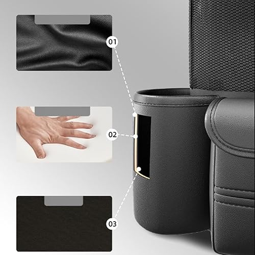 Miniatura 5 de Car Handbag Holder,Leather Toy Holder - Snack Organizer - for Automotive Car Vehicle SUV Seat Backseat Purse Handbag Cup Snack Phone
