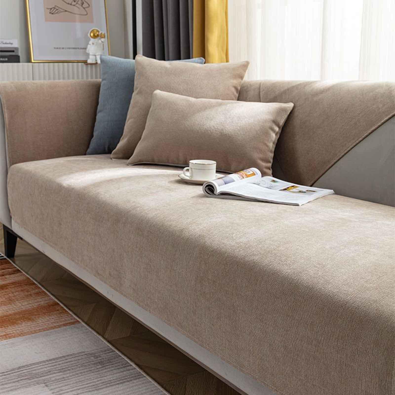 Housse imperméable canapé L-S couverture antidérapante 110x210cm