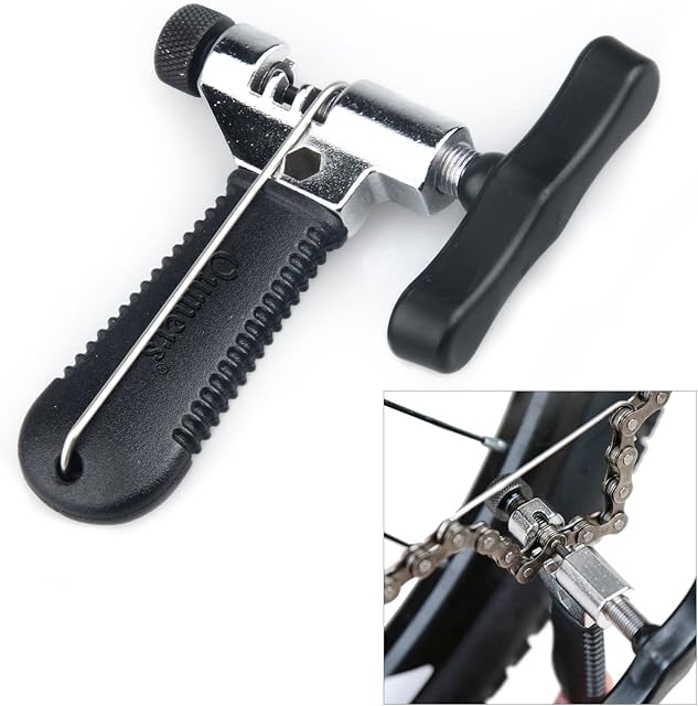 Oumers Bike Chain Tool for 7 8 9 10 Speed Chain Link Road and Mountain Bicycle Chain Repair Tool, Bike Chain Splitter Cutter Breaker, Bicycle Remove And Install Chain Breaker Spliter Chain Tool