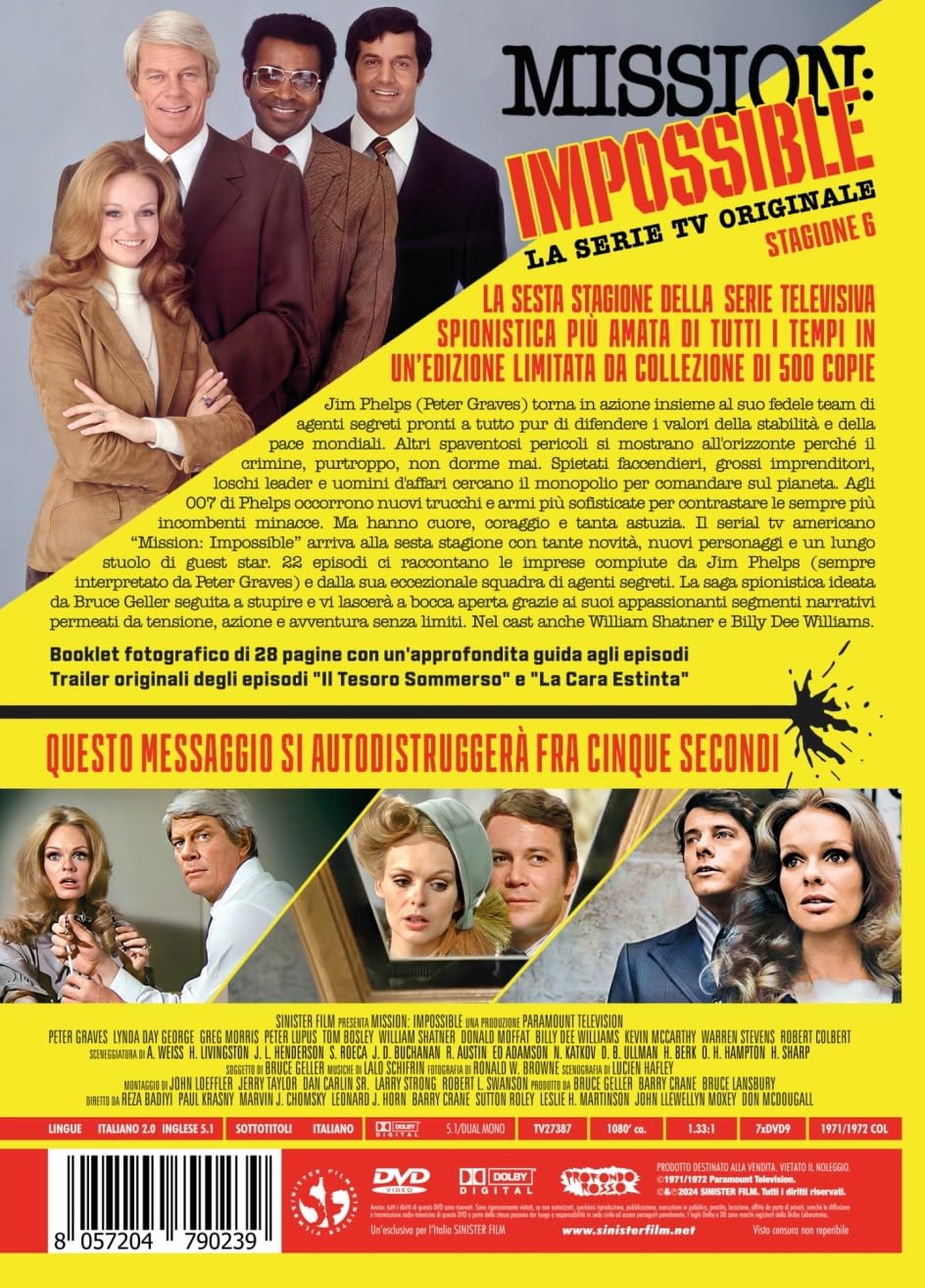 Mission: Impossible, Serie Tv, Stagione 06