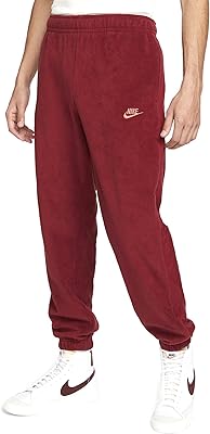 Nike Men's Team Red/Lobster Essentials Fleece Pants - M