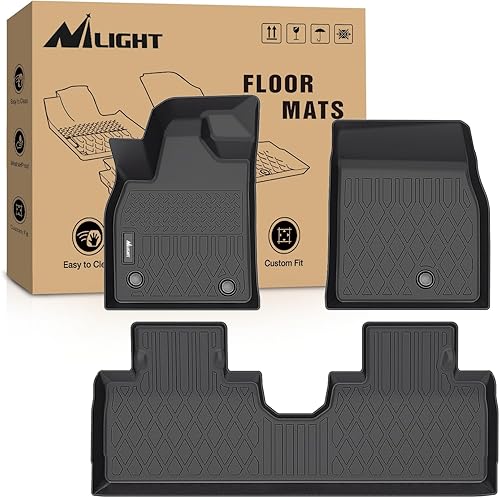 Miniatura 24 de Nilight Alfombrillas de TPE para Ford F-150 F150 Lightning SuperCrew Cab asientos de cabina 2015 2016 2017 2018 2019 2020 2021 2022 2023 2024 2025