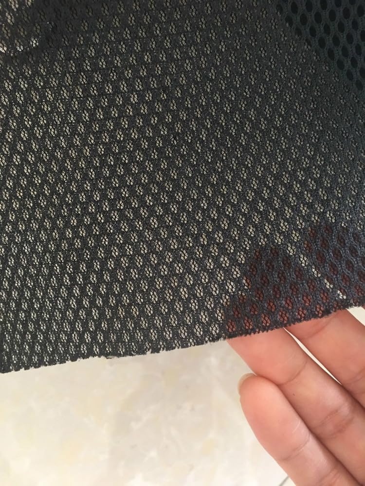 Speaker Grill Cloth， Thickened mesh Black Speaker Speaker mask Cloth Audio mesh Cover Cloth dust-Proof Sound-Permeable Cloth Theater Engineering Cloth Modern(Light Grey(0.5mX1.5m))