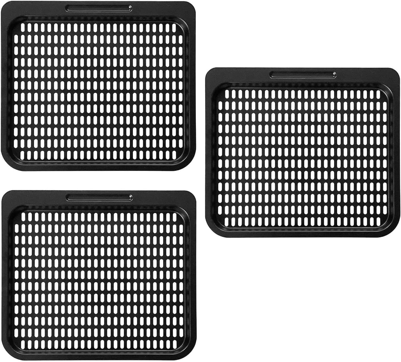 CNANRNANC 3 PCS Cooking Trays Replacement for Air Fryer Oven, Removable