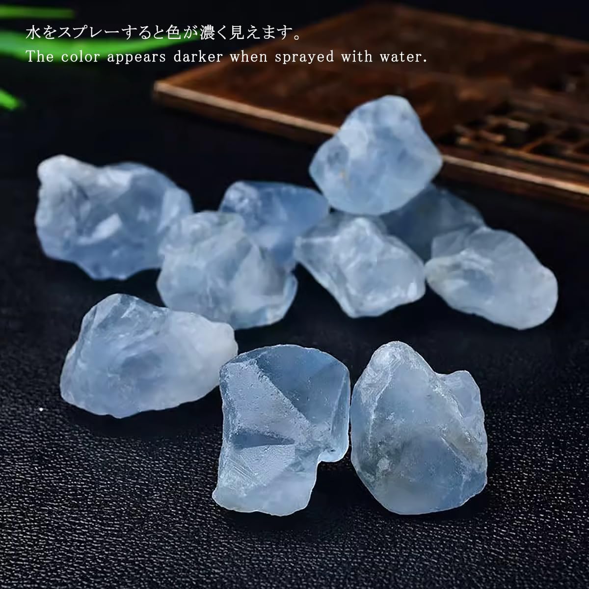 Amazon.co.jp: SUKIMIND 400gセット ブルーカイヤナイト 原石 天然石