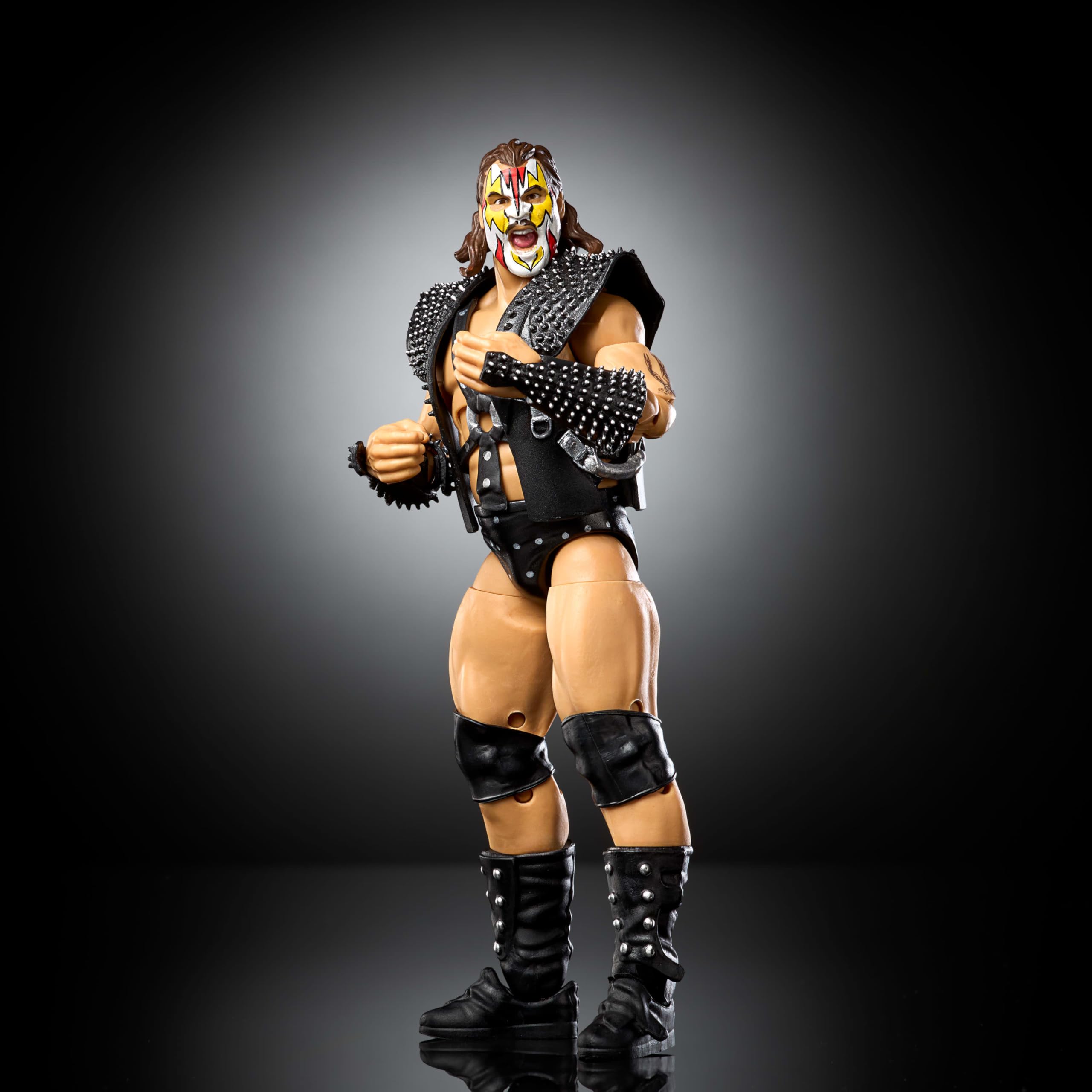 Mattel WWE Elite Actionfigur & Zubehör, Serie #123 Set, 15,2 cm großer Sammelabbruchsmash mit 25 Gelenkpunkten & austauschbaren Händen