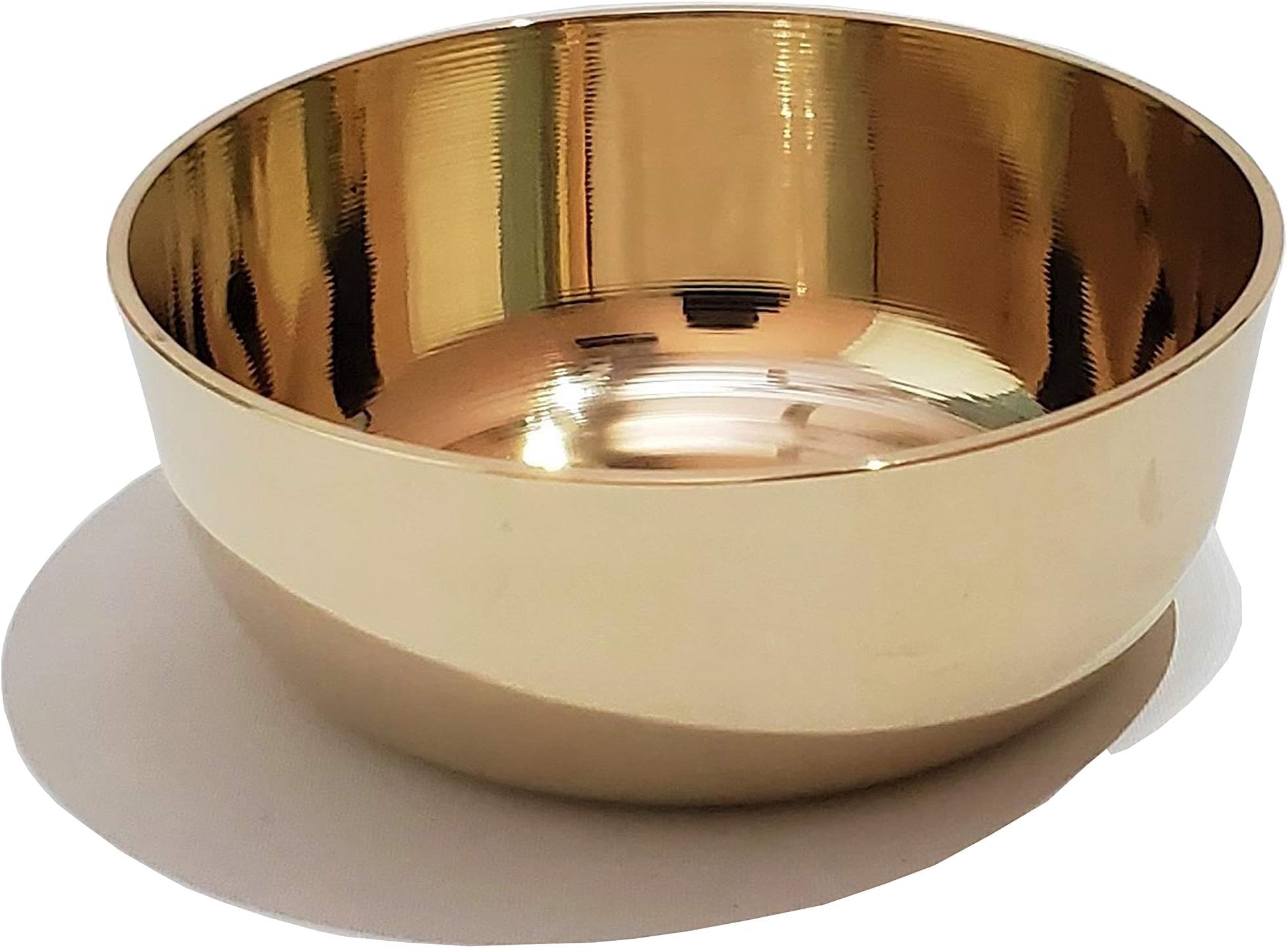 Pure Source India Kansa/Bronze Solid Bowl - 150 Ml, 1 Piece, Gold