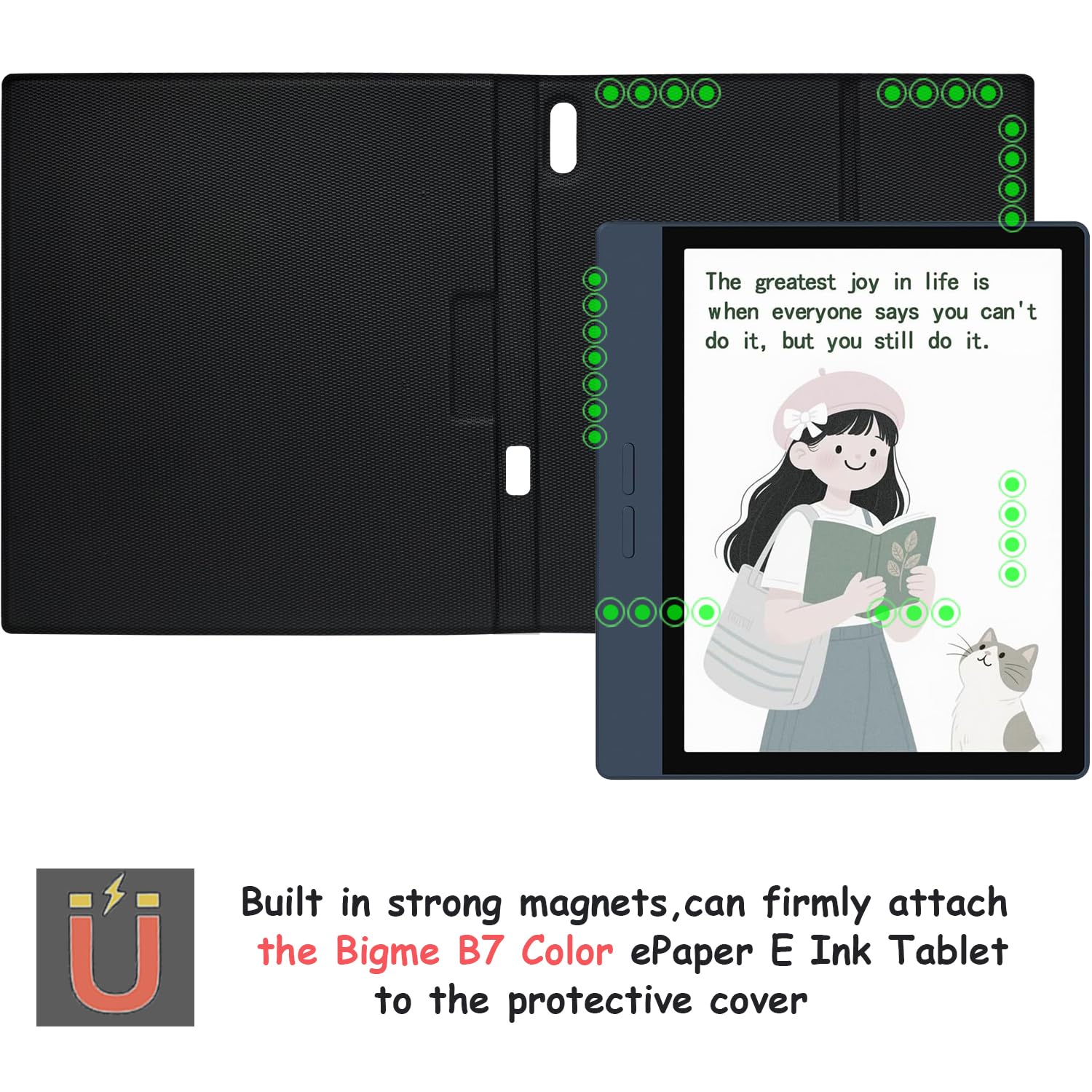 Amazon.com: GOVTVA Magnetic Stand Case for Bigme B7 Color/Bigme B7