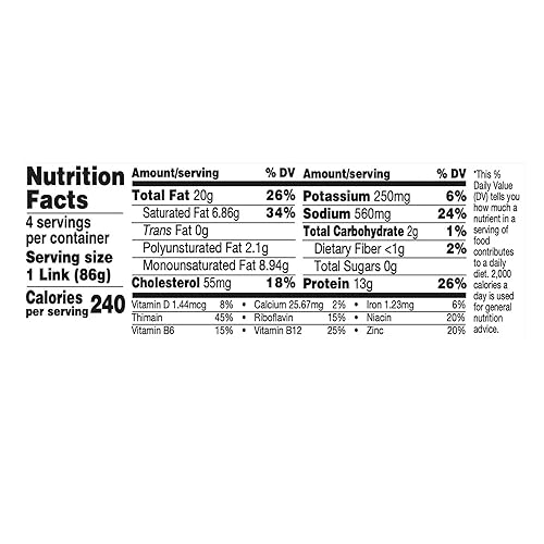 Miniatura 2 de MeatCrafters Loukaniko Salchicha de cerdo griega, salchichas de carne de cerdo naturales mínimamente procesadas, sin ingredientes artificiales, sin