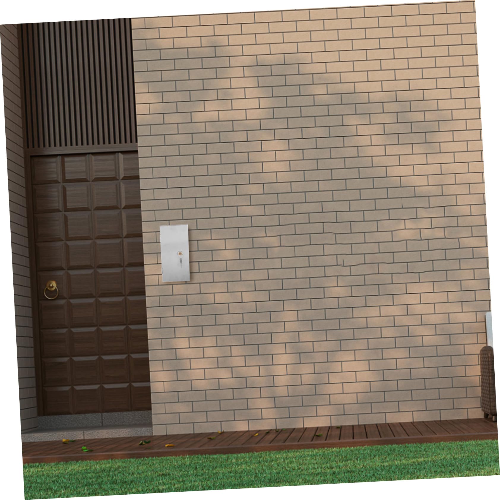 Hemobllo Scatola per Prese Esterne in Acciaio Inossidabile con Chiusura a Chiave, Design Doppio, Resistente alla Pioggia per Veicoli Elettrici e Attrezzature Outdoor