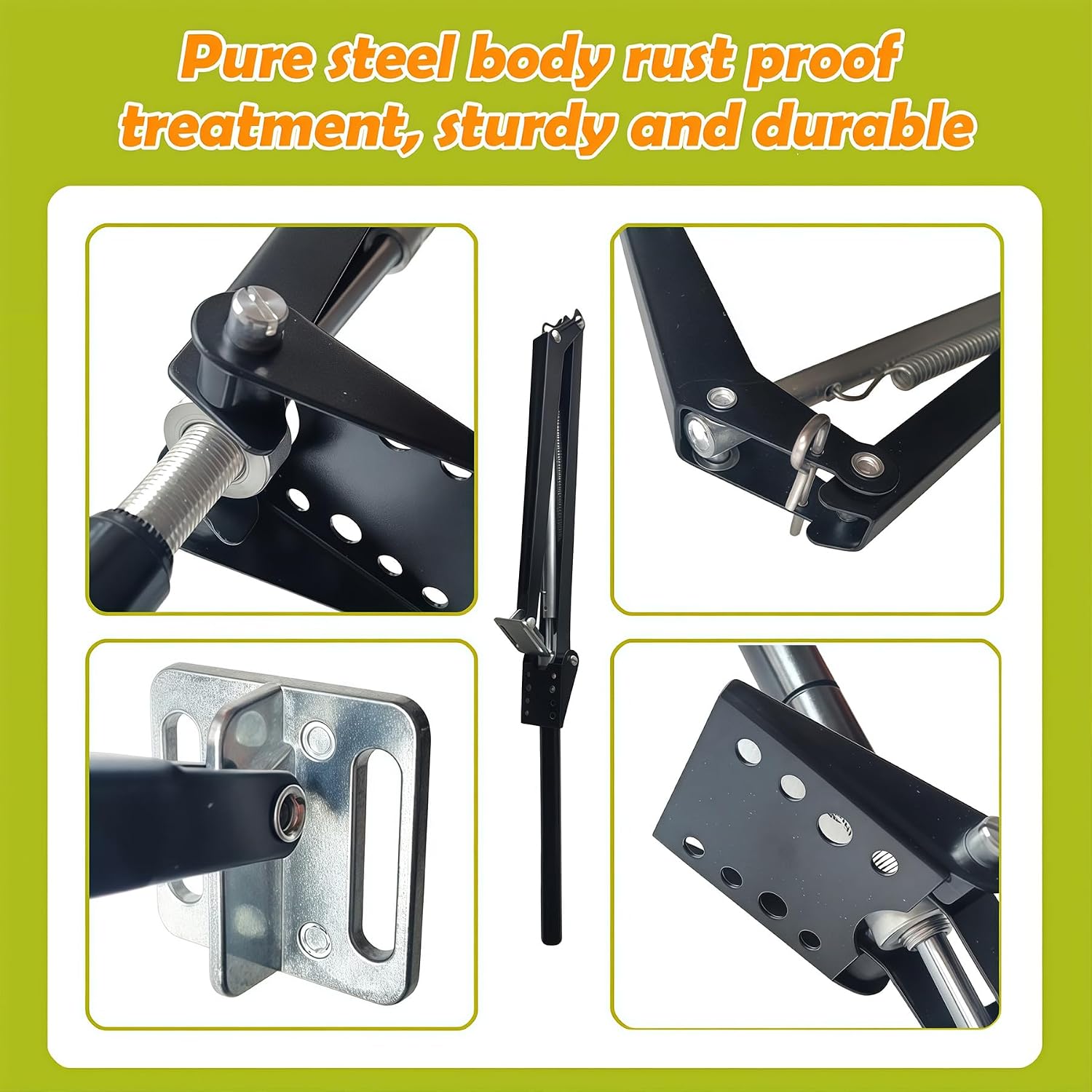 Greenhouse Automatic Vent Opener (Black Single Spring2PCS)