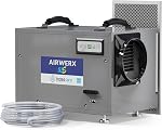 BaseAire Crawlspace/Basement Déshumidificateur, 120 Pintes Déshumidificateurs commerciaux avec tuyau de drainage, contrôle intelligent de l'humidité, dégivrage automatique, énergie Star, portable, AirWerx55, 5 Nombre d'années de soutien limité