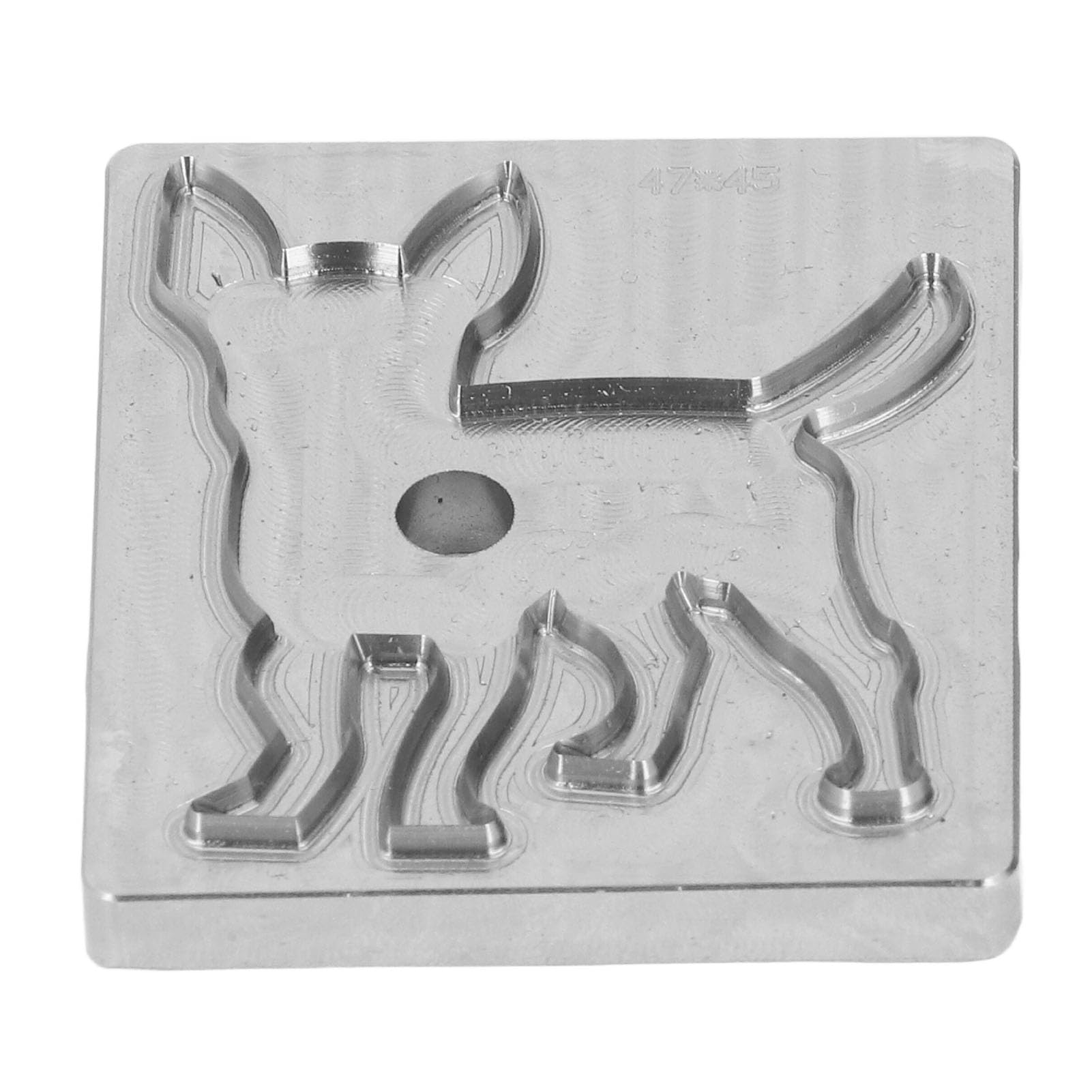 Professionelle Hundeform-Schneideform aus Legiertem Stahl und Leder, Stanzwerkzeug für Schlüsselanhänger, Aufnäher, Geeignet für Heimwerkerarbeiten