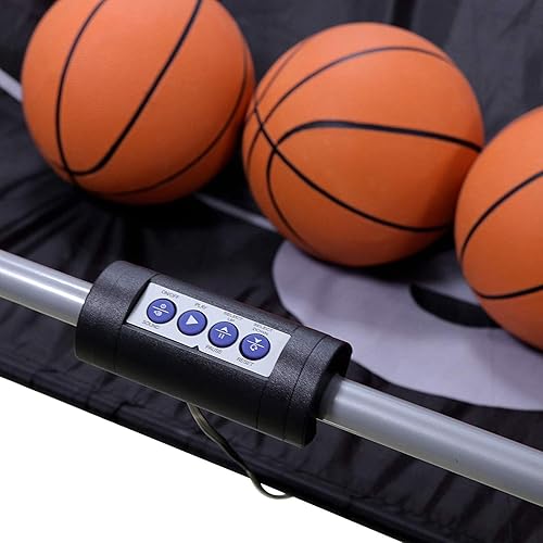 Miniatura 7 de Saturnpower Shot Creator - Juego de arcade de baloncesto para interiores, plegable, electrónico, doble tiro, juego deportivo, juego