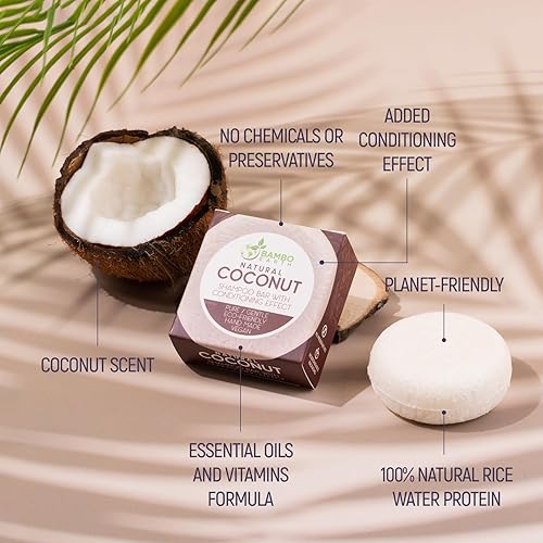 Miniatura 2 de Jabón para el cabello con efecto barra de champú sólido y acondicionador, paquete de 12 barras de champú naturales para cabello con aceites