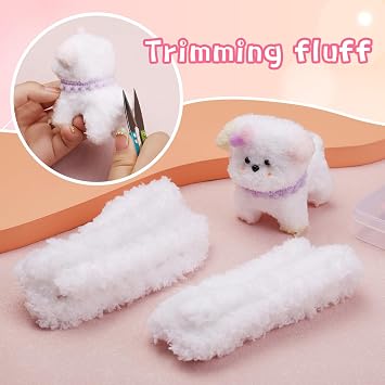 Boru Temizleyiciler, Beyaz Boru Temizleyicileri Şönil Stem, 15mm Şönil Boru Temizleyiciler için Boru Temizleyiciler DIY Sanat El Sanatları Süslemeleri Kaynaklanıyor