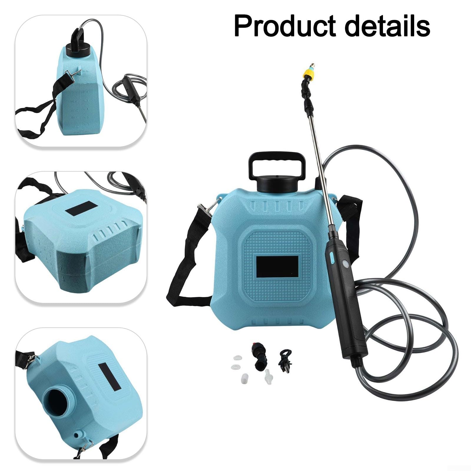 Irroratore Elettrico 5L Ricaricabile USB Telescopica Irroratore