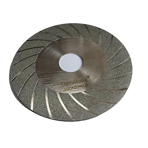 Miniatura 5 de Hoja de sierra para azulejos de grano 150 de 3.937 in, hoja de sierra de diamante ultrafina para cortar vidrio, baldosas de porcelana, cerámica de