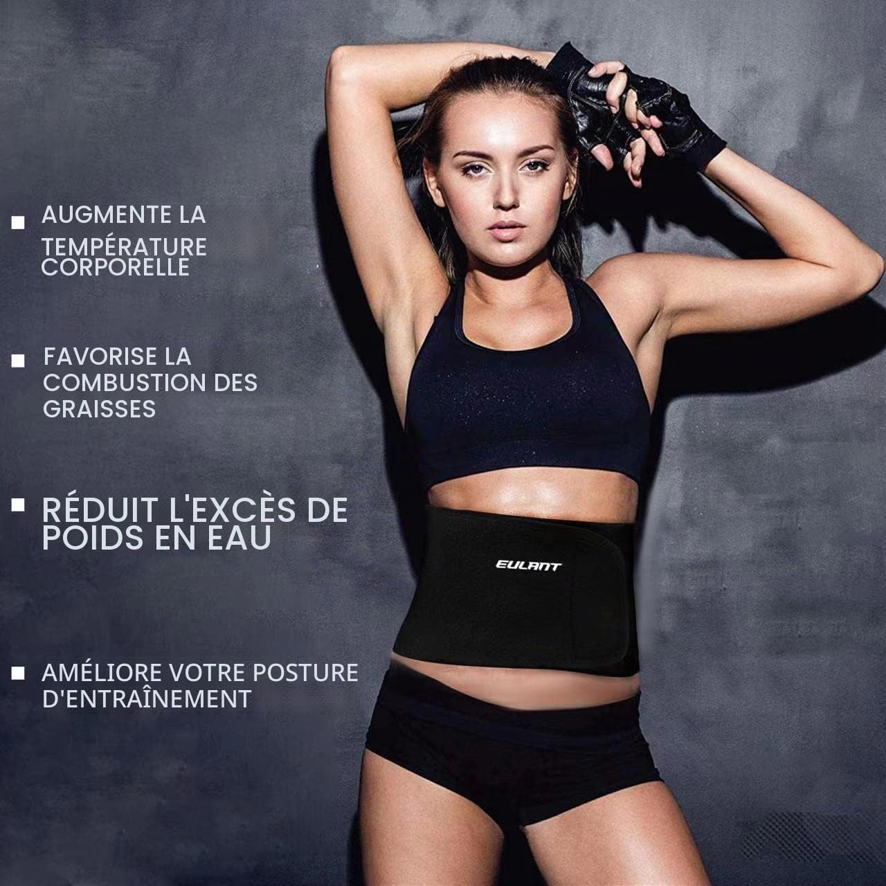 Ceinture Lombaire,Ceinture Amincissante, Waist Support pour Musculation Sport, Corset Lombaire, Ceinture Minceur, Ceinture Abdominale pour Amincissante Ventre Plat Musculation