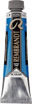 Royal Talens C010-55822 40ml Rembrandt Artists Oil Color - Manganese Blue Phthalo