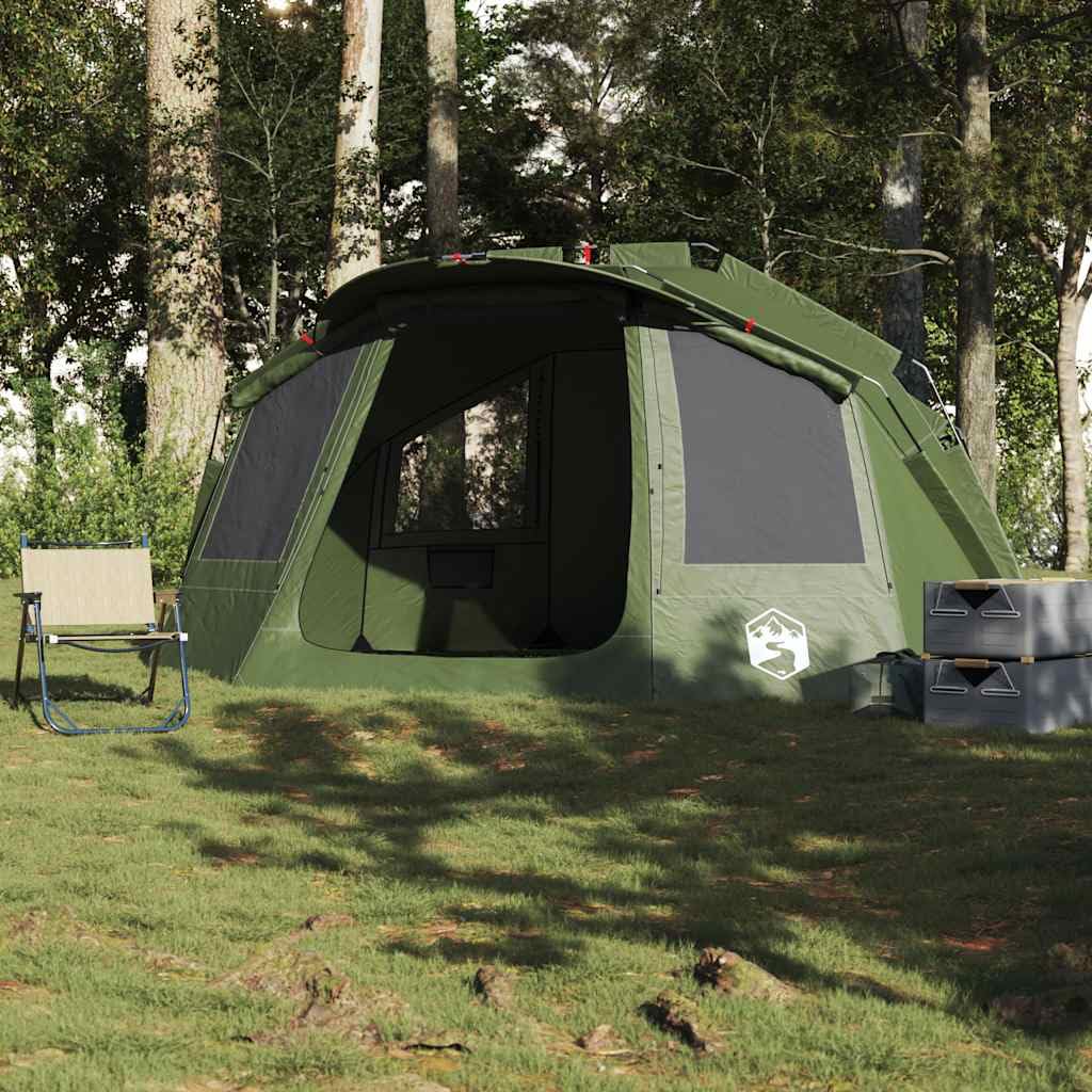 Générique Tente de pêche 5 Personnes Vert Olive imperméable,Équipements Sportifs,Loisirs de Plein air,Camping et randonnée,Tentes,Vert,7 KG,4009389