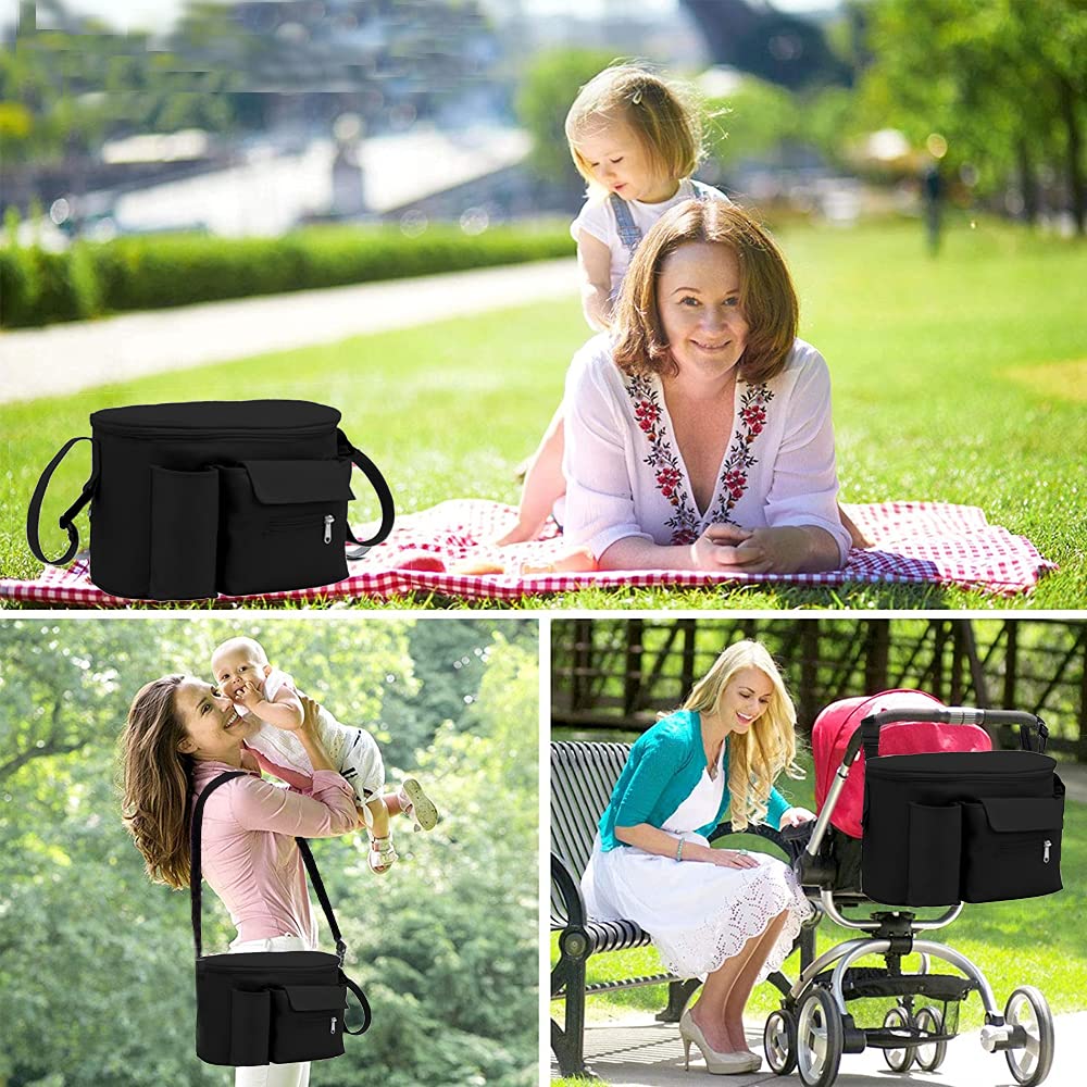 Bolsa Carrito Bebe, Bolsa de Cochecito Impermeable, Bolsos Carritos Bebe, Organizador de Cochecito Bolsa, Bolsa Organizadora de Cochecitos, Organizador de Bolsa de Cochecito
