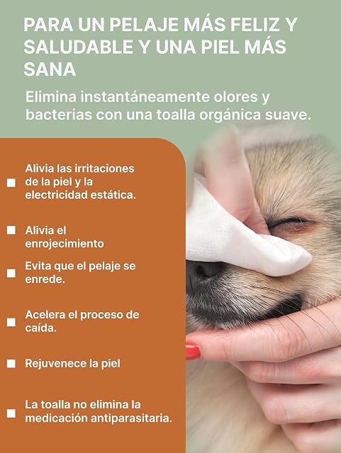 Foto 2 de 8 de Champú Perros Toallitas