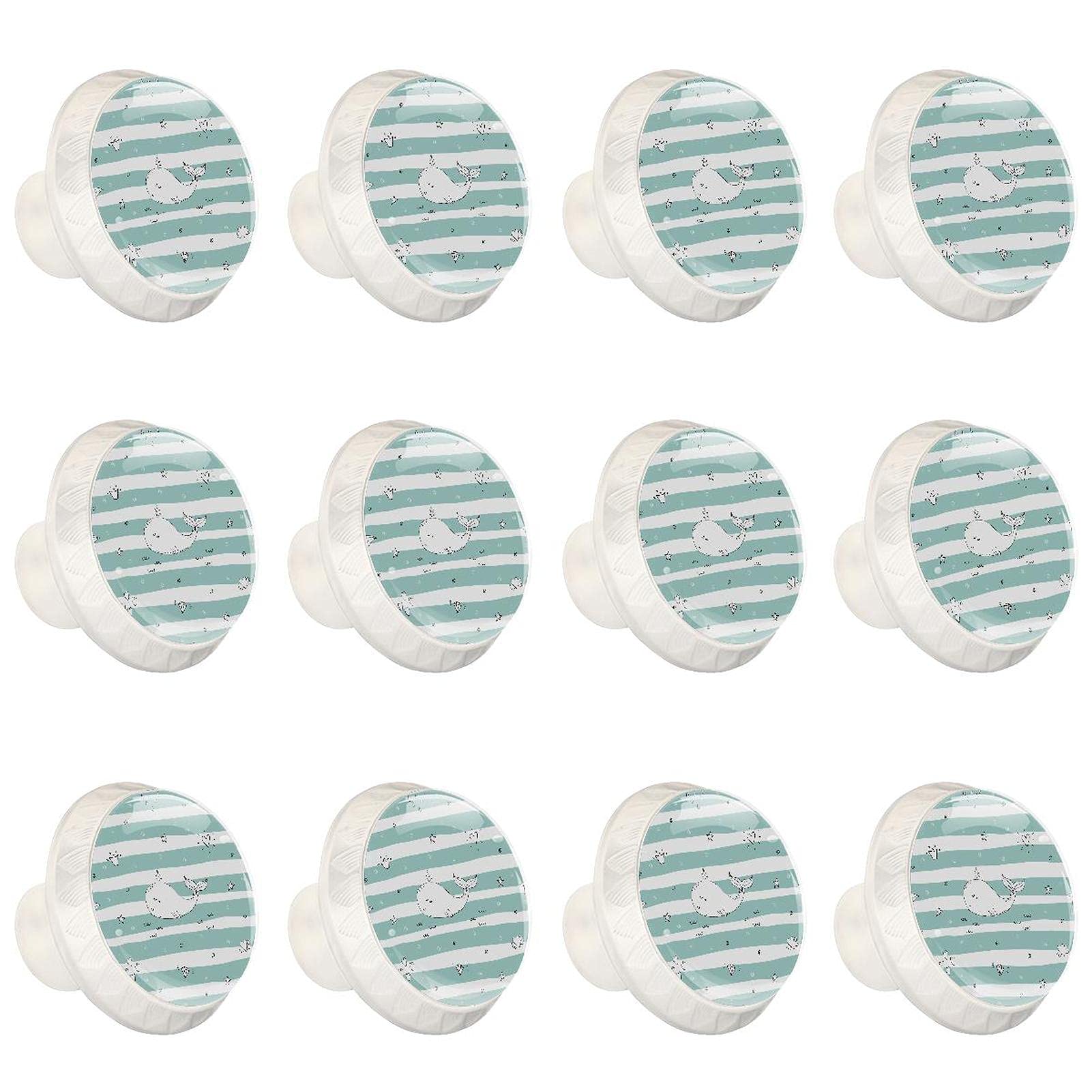Boutons décoratifs ronds multicolores : l'accessoire idéal pour égayer vos placards