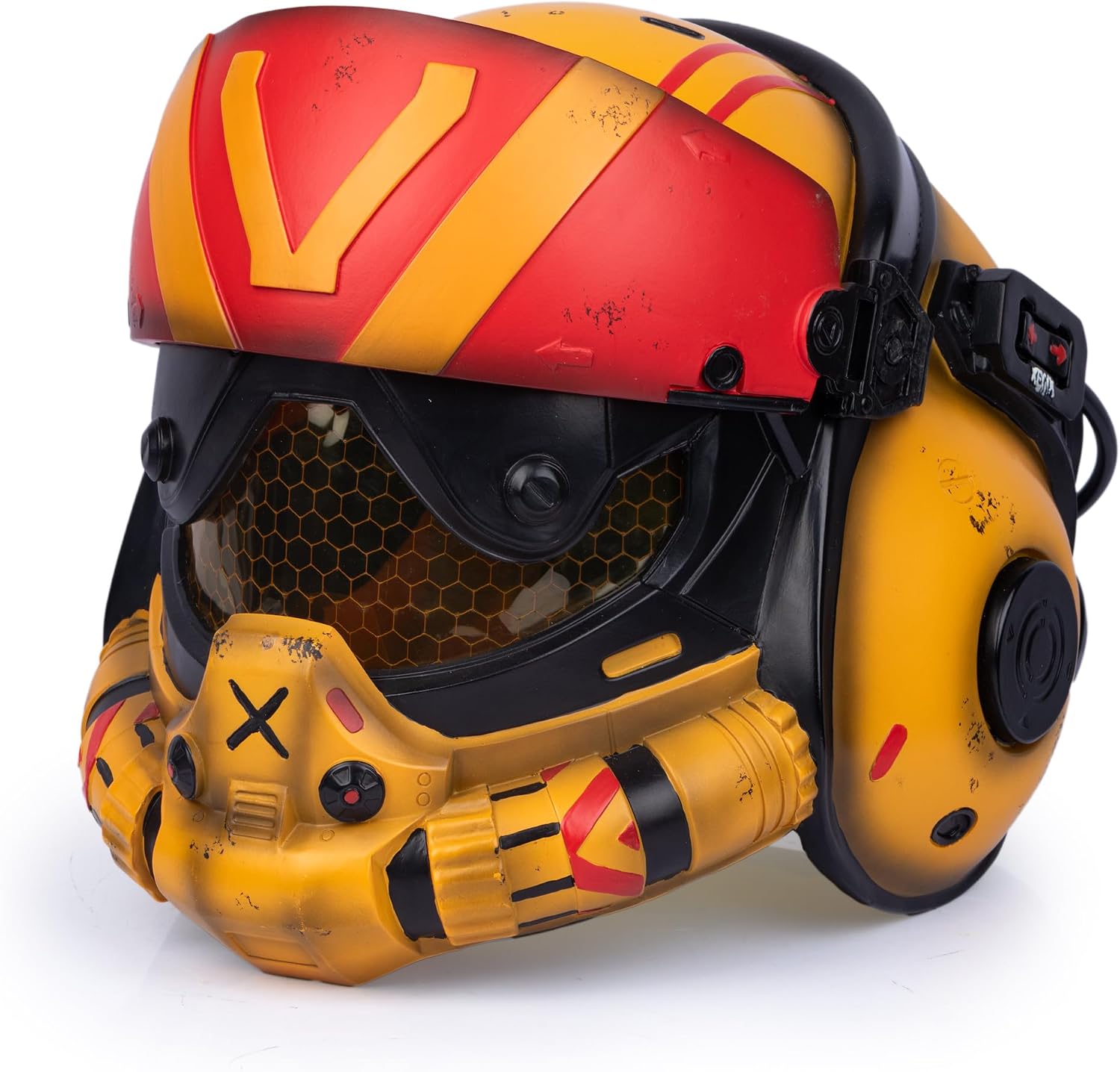 WELLMILLER TT Pilot Cosplay Helmet Mask for Adult Men Women Halloween Dress Up