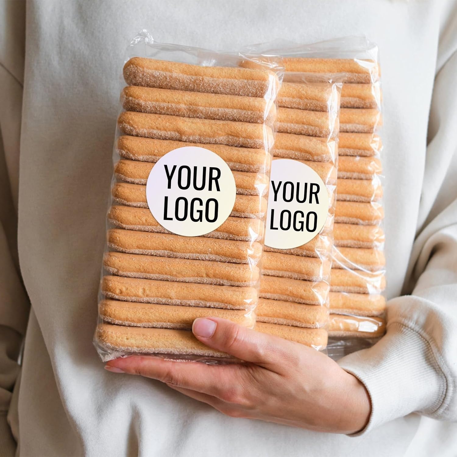 Custom Stickers Personalized Labels for Business Logo Customized Waterproof Stickers with Photo Text Picture Name for Wedding Birthday Party Make Your Own Stickers 50-300Pcs(Rectangle,5"x3")