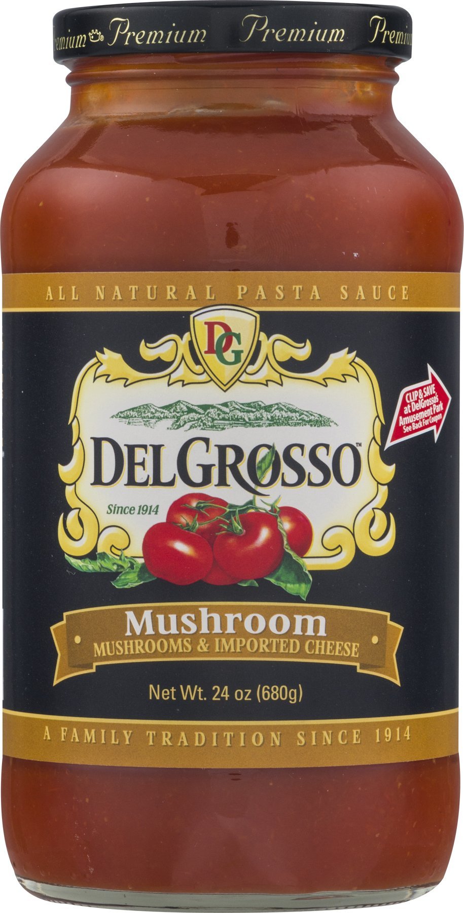 Delgrosso Mushroom Sauce - 680 Gm