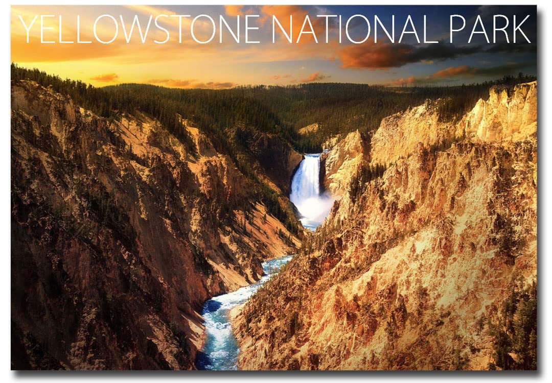 Kühlschrankmagnet Grand Canyon Sunset – Hochwertiger Dekomagnet 6,3x8,9 Cm, Perfekt Als Souvenir Oder Geschenk