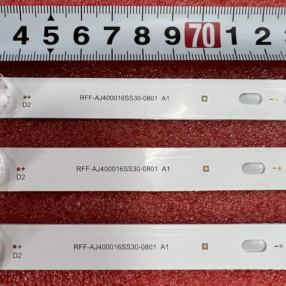 LOCLPCKGYA LED Backlight Strip 8LED Fit For Sharp 40BG3K 40BL5EA 40BL2EA 40BL3EA 40AJ2E 40AJ2I 40AJ2K 40AJ6IE 40AJ6KE LC-40UK7252E(6pcs For 2 TV)