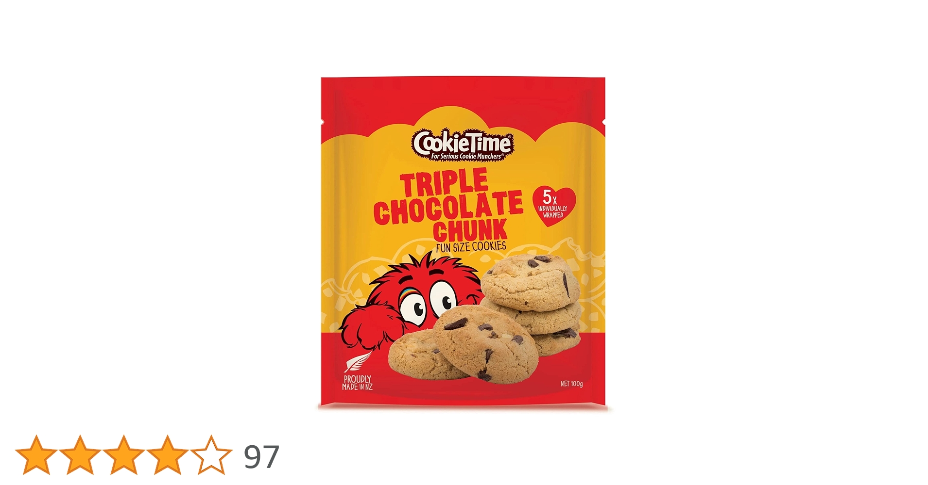Amazon.co.jp: Cookie Time Cookie Time Japan 5 Pouches Triple