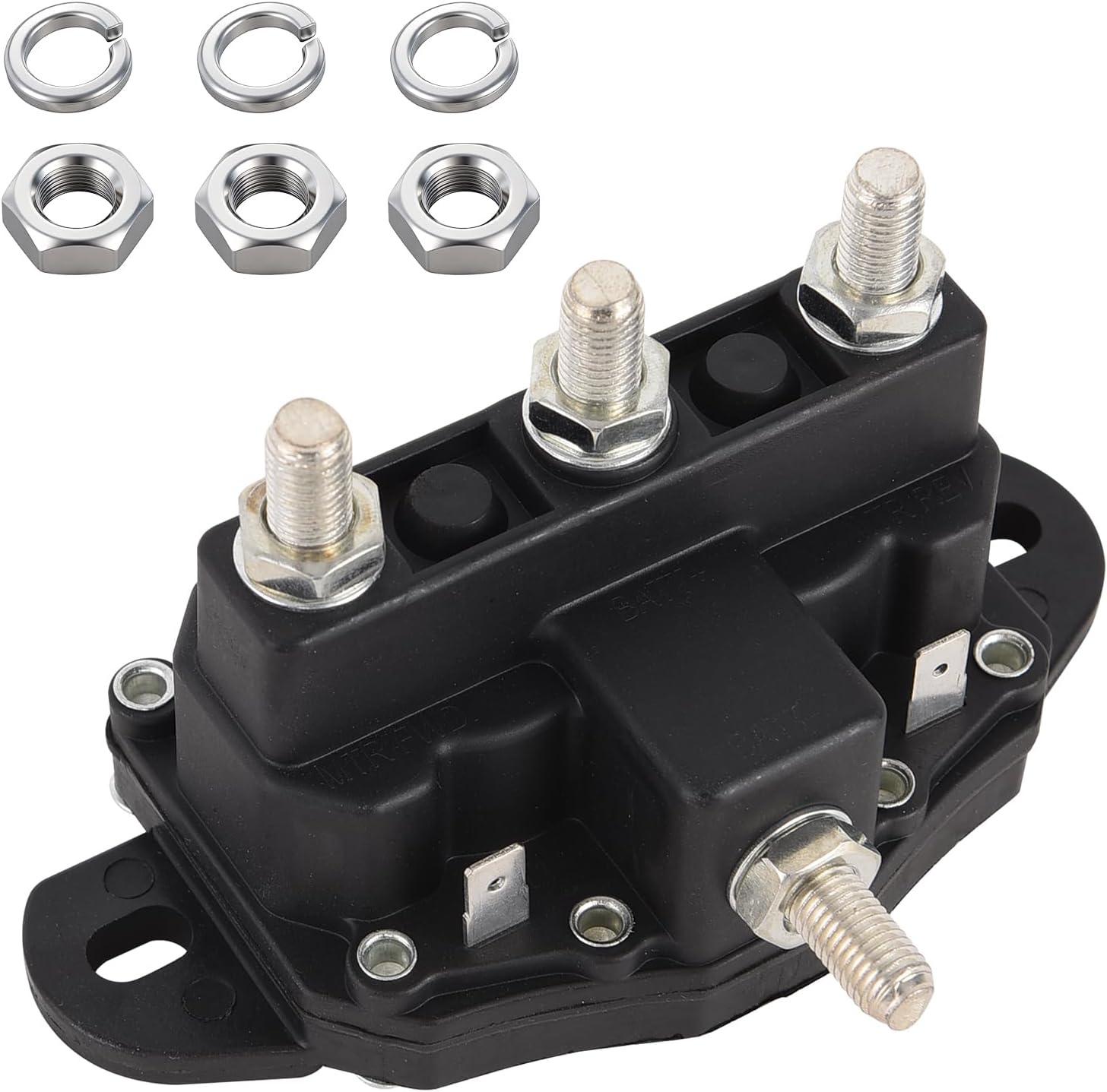 118246 Dual-Polarity Reversing Solenoid 12v with Silver/Bronze Alloy Posts Replacement for Lippert for Keystone RV Hydraulic Leveling Systems and Slide-Outs 214-1231-A61-06, 241-1231-A61