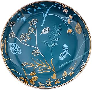 Ceramic Jewelry Tray Ring Dish - Bohemian/Boho Ring Dish Jewelry Dish Decorative Trinket Plate, Jewelry Organizer Dish Rin...