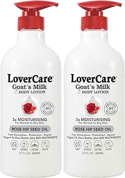 Amazon.com : Lovercare Goat Milk Body Lotion for Dry Skin 27.05 oz