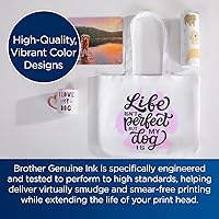 Vista 4 de Brother Impresora de Sublimación y Set de Cartuchos de Tinta de Sublimación de 4