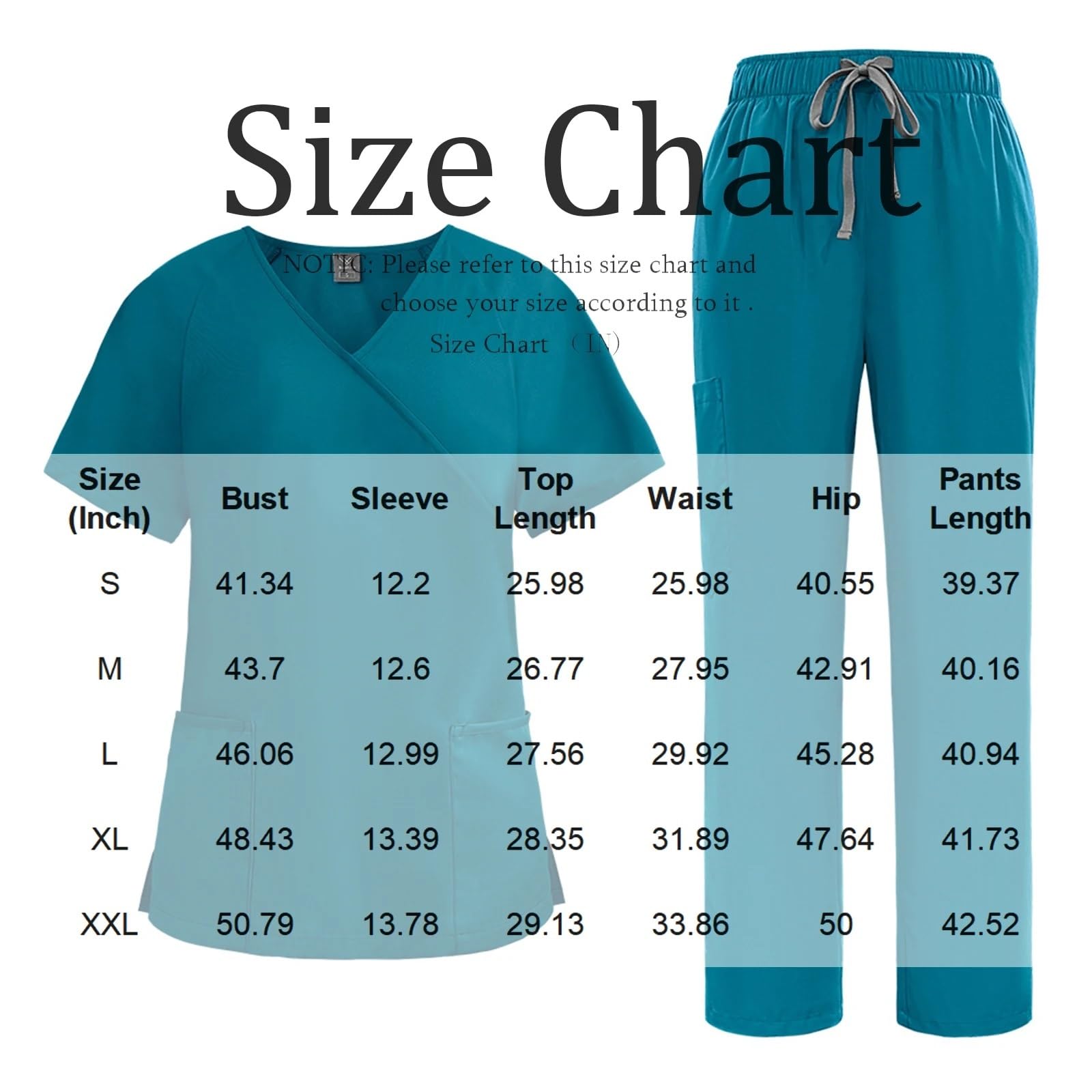 Kasacks Damen Pflege Anti-Falten-Komfort-Pflegeuniform for Herren, Unisex, for klinische Chirurgie, Labor, Peeling-Anzug, Oberteil, Hose